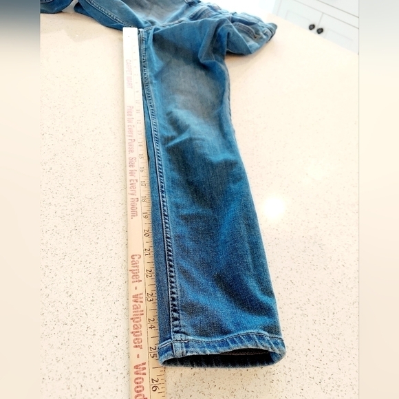 Calvin Klein Repreve Jeans Sz 6 / 28 Womens Blue Stretch Denim Mid Rise Skinny - Picture 11 of 12